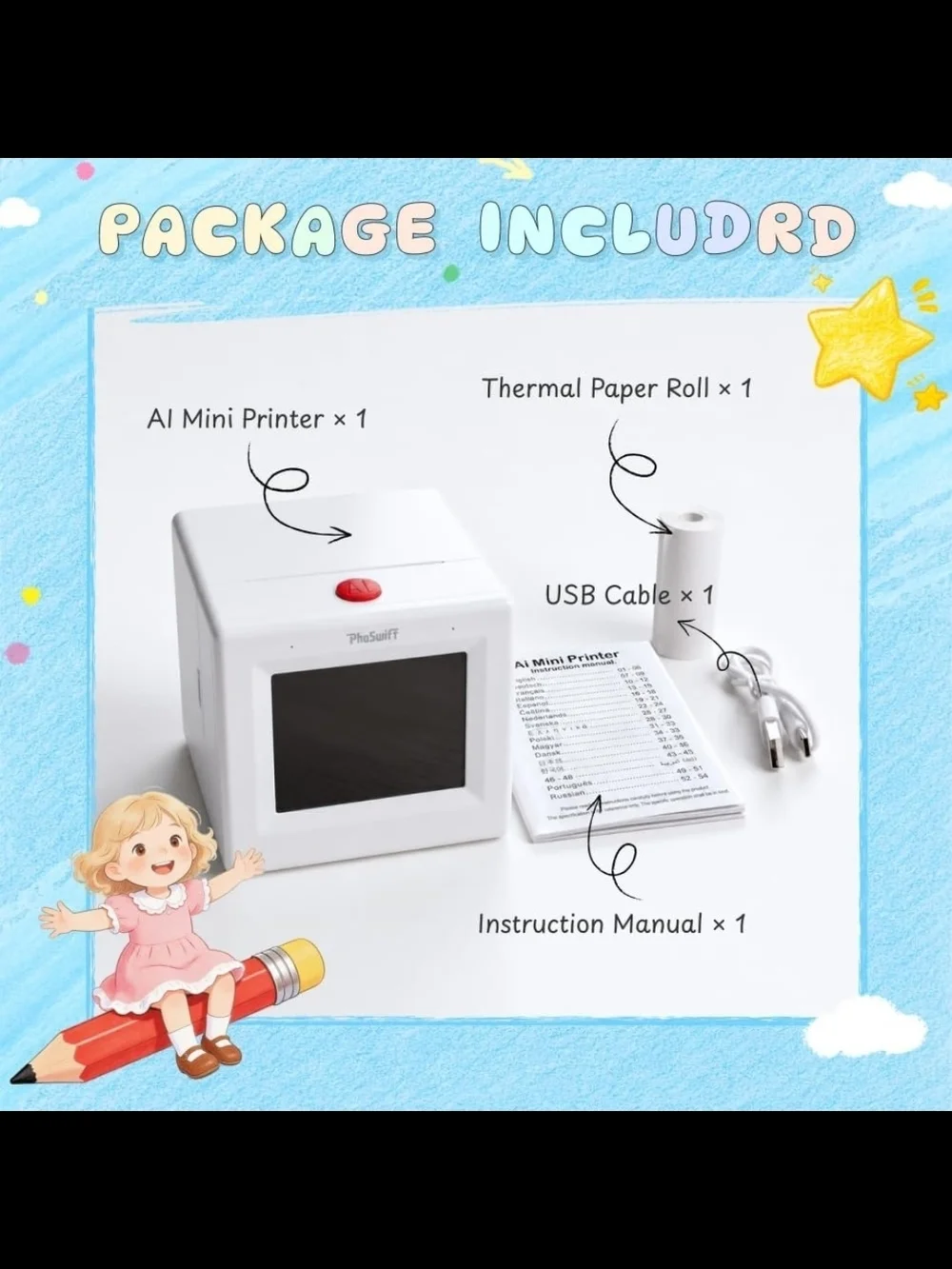 AI Sticker Printer